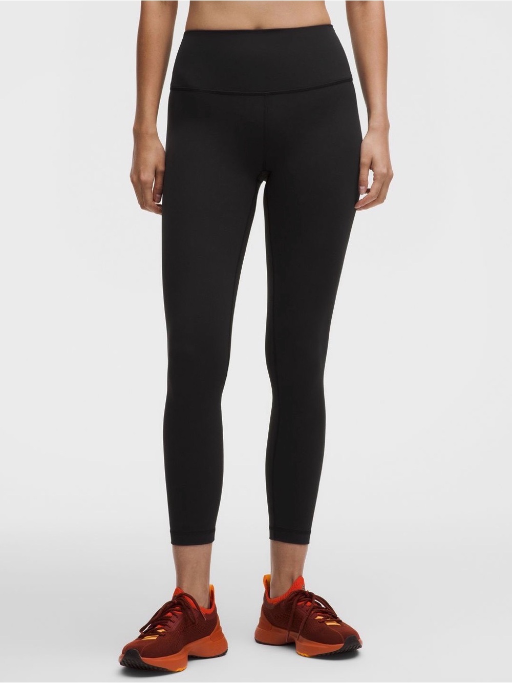 Lululemon Wunder Train High Rise Tight Size 12 Black 25” Everlux